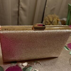 Elegant Gold Clutch Bag